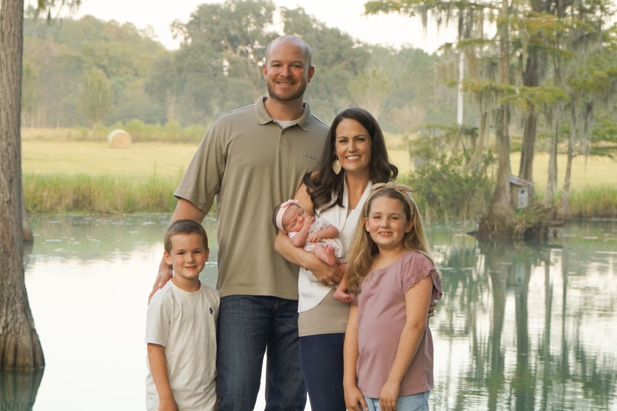 Rowell-Family-cropped Dr. Rowell's Family at Geneva Family Dentistry near Chipley, FL